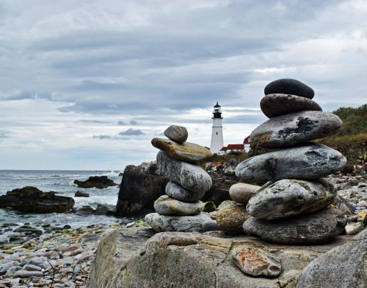 A lighthouse