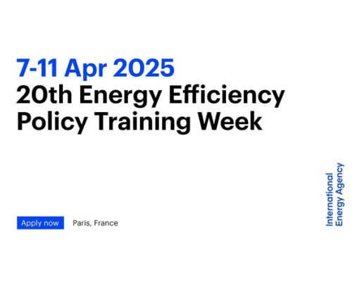 20th Energy Efficiency Policy Training Week in Paris