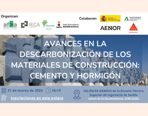 Avances en la descarbonización de los materiales de construcción: cemento y hormigón