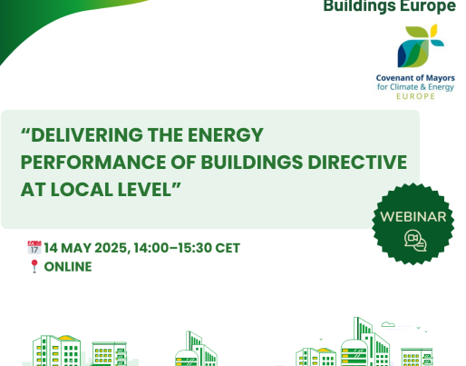 Banner with main info on the webinar