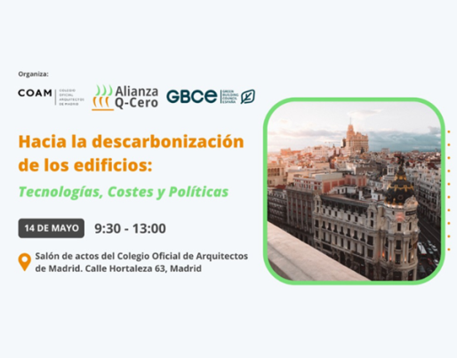 Hacia la descarbonización de edificios; Tecnologías – Costes – Políticas