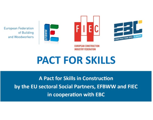 Pact for Skills: First 2025 meeting between EBC, FIEC and EFBWW