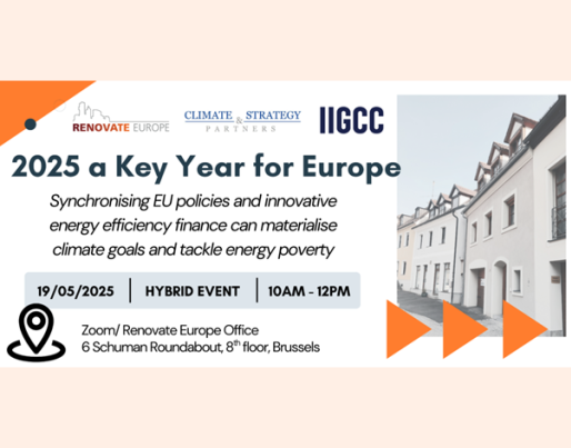 Synchronising EU policies and innovative energy efficiency finance is a unique opportunity for Europe to materialise its climate goals and to tackle energy poverty
