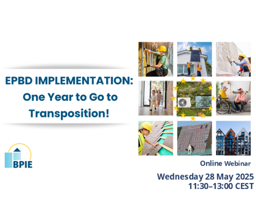 EPBD Implementation: One Year to Go to Transposition!