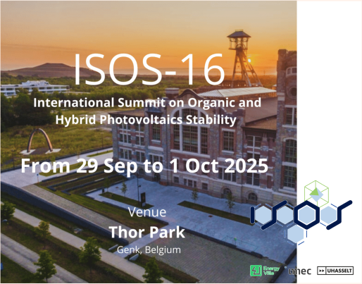 International Summit on Organic and Hybrid Photovoltaics Stability (ISOS)
