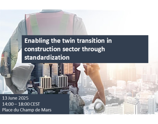 Enabling the twin transition in construction sector through standardization