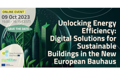 Digital Solutions for Sustainable Buildings in the New European Bauhaus