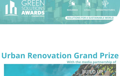 Urban Renovation Grand Prize Banner by Construction21