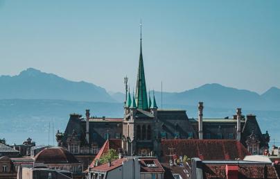 A view of Lausanne