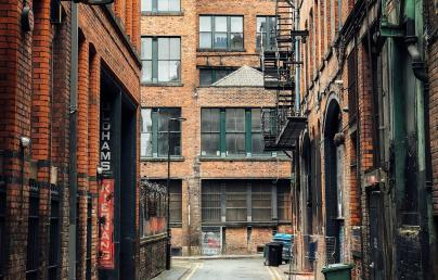 An alley in Manchester