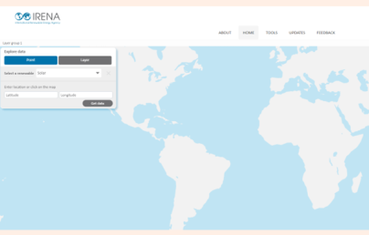 Exploring the Global Atlas for renewable energy by IRENA