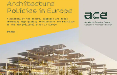 Front page of Architecture Policies in Europe 