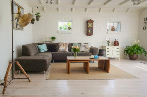 Living room of a house