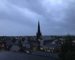 The city of Chester in UK