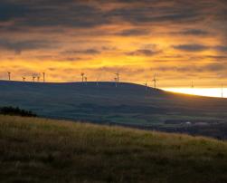 landscape wind plant renewable energy