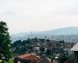 sarajevo landscape city