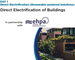 Direct electrification of buildings