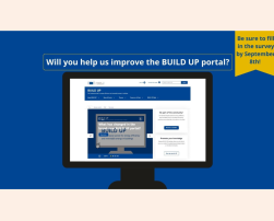 Will you help us improving the BUILD UP portal? survey