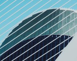 modern architecture building glass windows