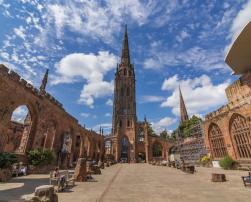 View of Coventry town centre, UK