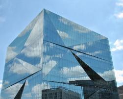 The Cube building in Berlin, Germany