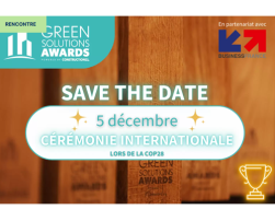 Cérémonie internationale des Green Solutions Awards 2022-2023