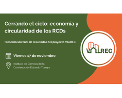 ECONOMÍA Y CIRCULARIDAD DE LOS RCDS