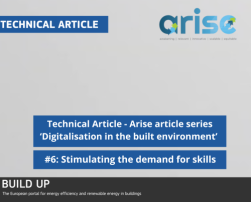 Arise article series ‘Digitalisation in the built environment’ #6