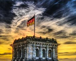 Bundestag in Berlin, Germany