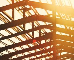 metal roof frame construction building