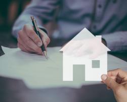 Documents´ signature, house 