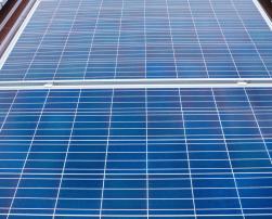 photovoltaic panels roof detail