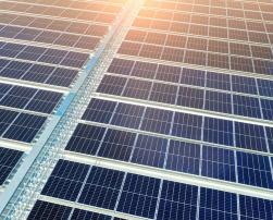 photovoltaic panels roof detail