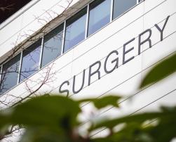 surgery hospital building facade