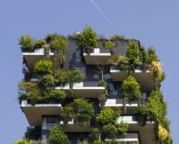 tetto facciata verde italia edificio