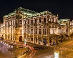 Opera house in Vienna, Austria