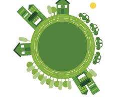 Circularity concept with buildings