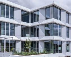 White PV Facade