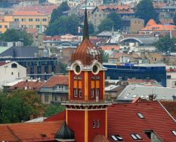 Overview of city of Sarajevo
