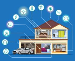 Smart technology in a residential building