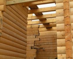 Wooden building structure