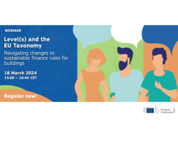 Webinar, Level(s) and the EU Taxonomy