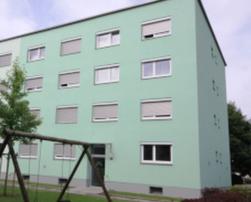Apartment building after renovation