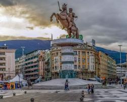 Skopje in North Macedonia
