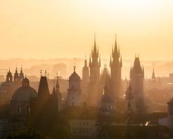 Oveview of the city of Prague