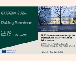 EPBD implementation through the architectural transformation of living spaces