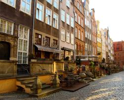 An alley in Poland