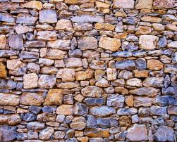 A wall of stones