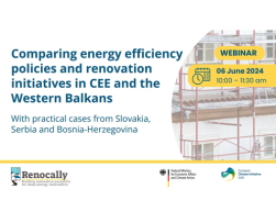 Comparing energy efficiency policies and renovation initiatives in CEE and the Western Balkans