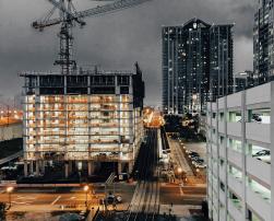 A construction site